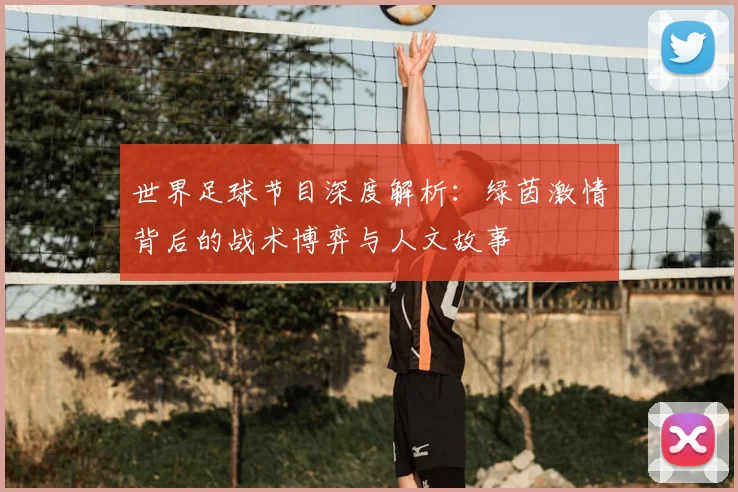世界足球节目深度解析:绿茵激情背后的战术博弈与人文故事